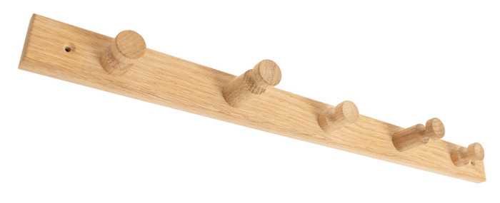 Klädhängare 5 knopp Furu 50 cm Home>it
